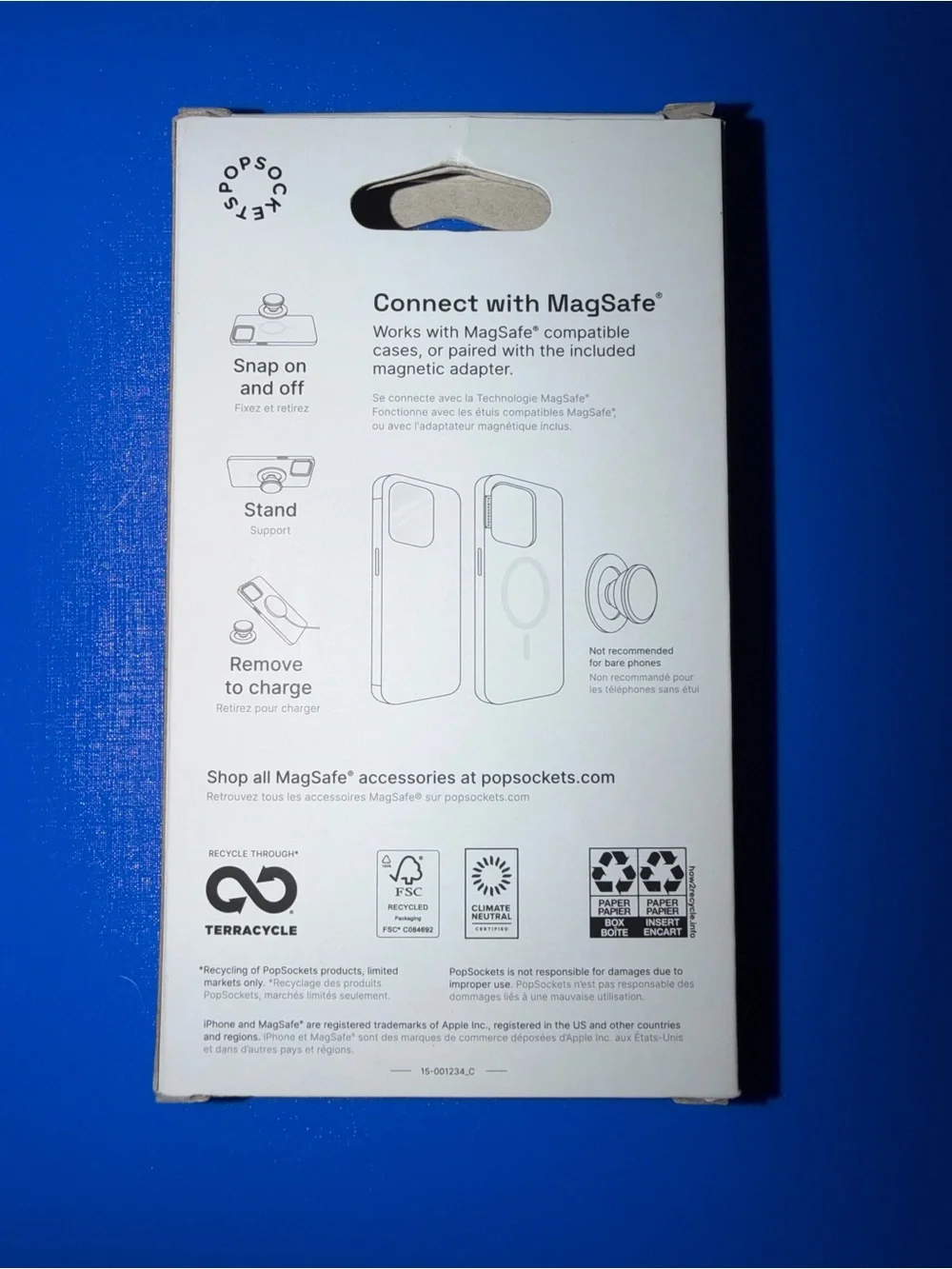 Bright colored MagSafe PopSocket